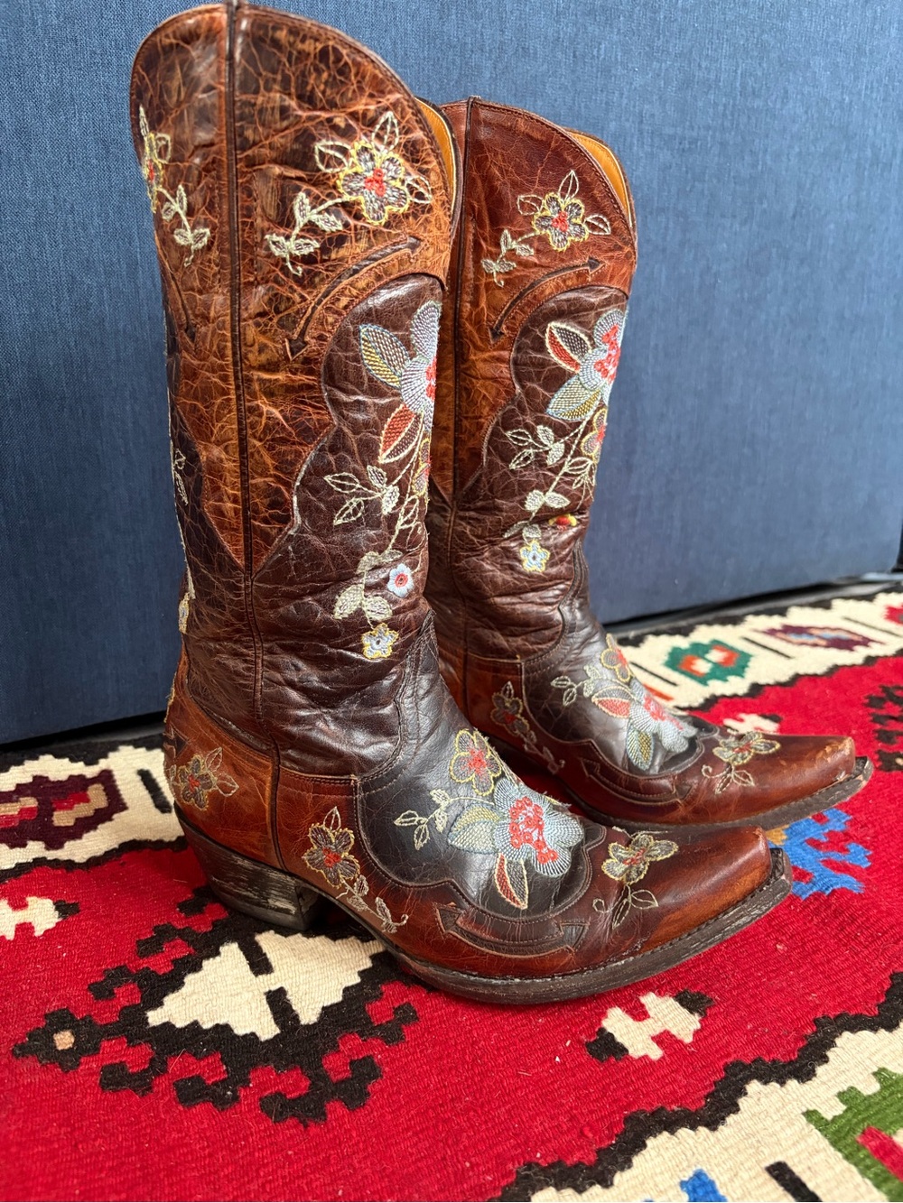 Old Gringo Boots Women’s Leather Bonnie Cowgirl Boots Size 8